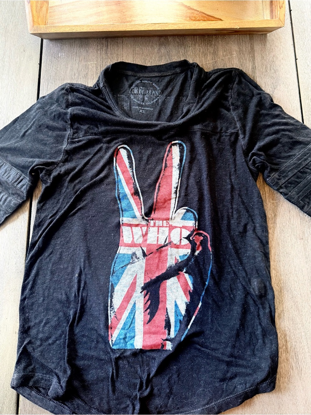 The Who band graphic tee by Lucky Brand Black Short Sleeve